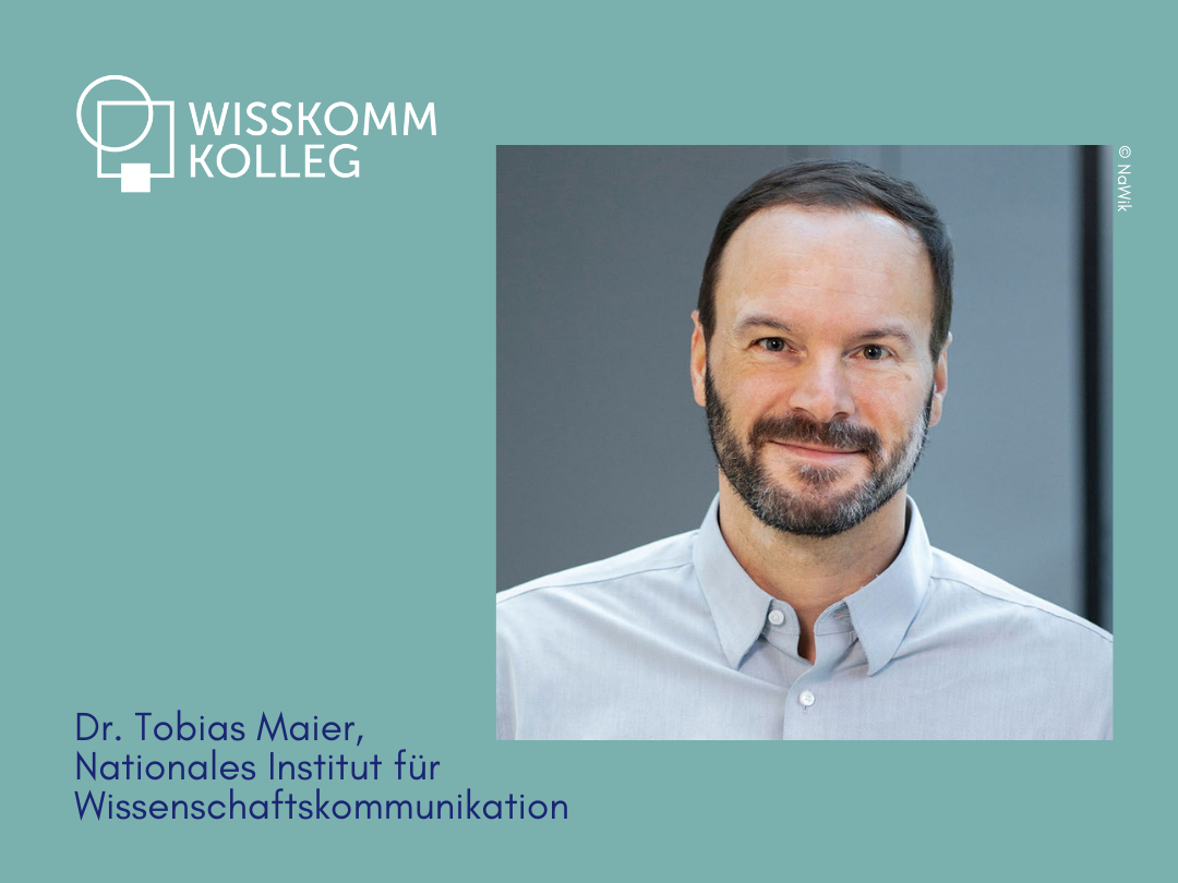 Tobias Maier, Nationales Institut für Wissenschaftskommunikation